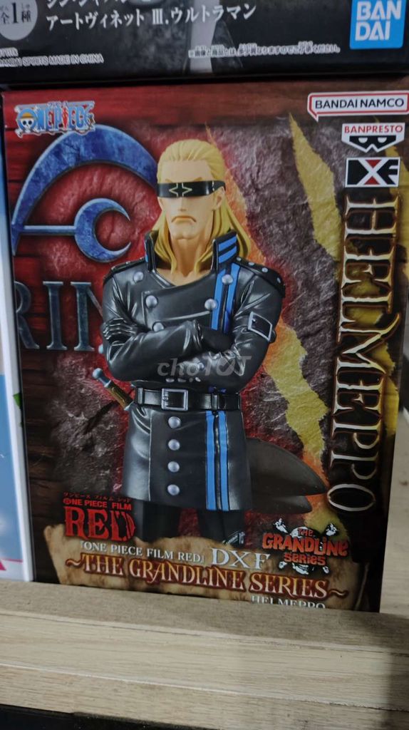 Mô hình Banpresto One Piece Helmeppo nhựa