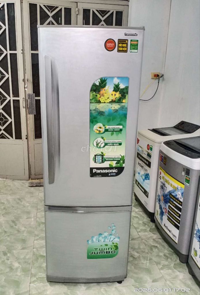 Tủ lạnh Panasonic 299L nguyên zin bao ship . Mua bán Tủ lạnh tại Quận 7 Tp Hồ Chí Minh được đăng bởi điện lạnh LÊ DƯƠNG 87 hình 1