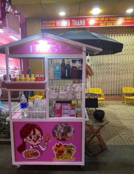 Xe đẩy bán hàng ép gỗ và kim loại. Mua bán Đồ chuyên dụng, Giống nuôi trồng tại Quận Liên Chiểu Đà Nẵng được đăng bởi phương lê hình 1