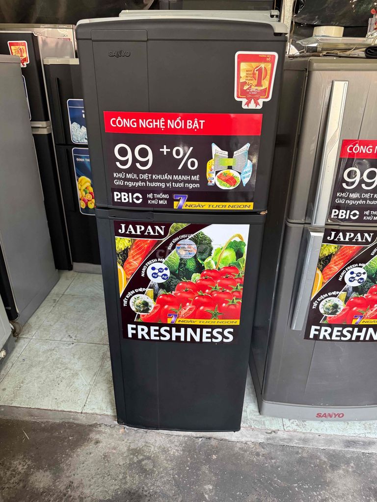 sanyo mini 140l máy móc zin bh 3 tháng có ship. Mua bán Tủ lạnh tại Thành phố Thủ Đức Tp Hồ Chí Minh được đăng bởi đỗ thị mai  hình 1