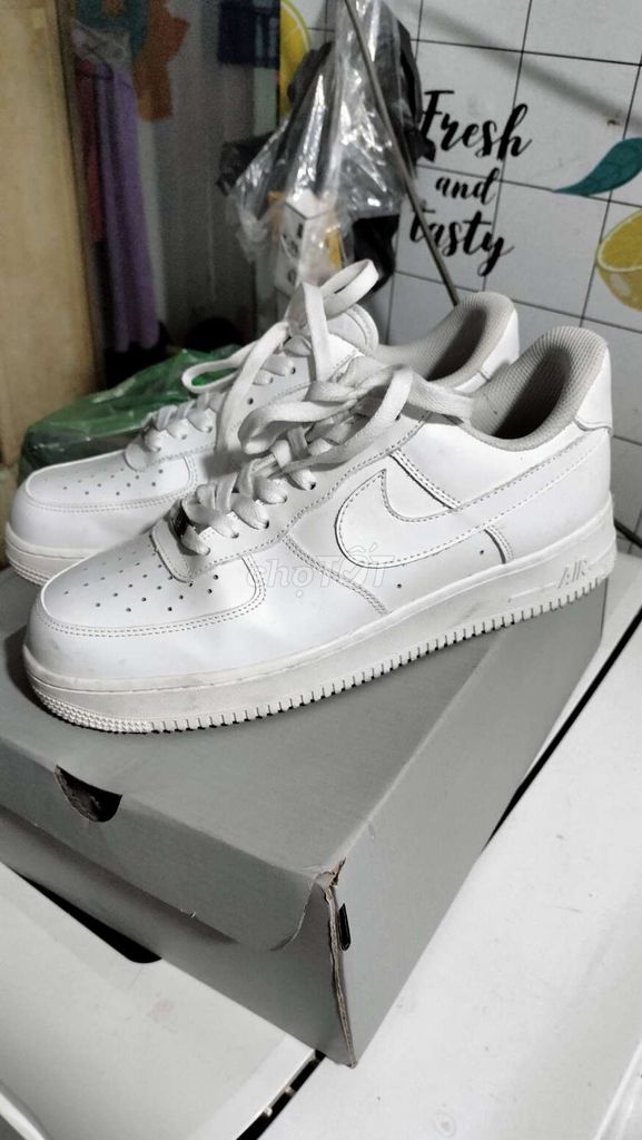 Nike AF1 full white size 44 , new 98%