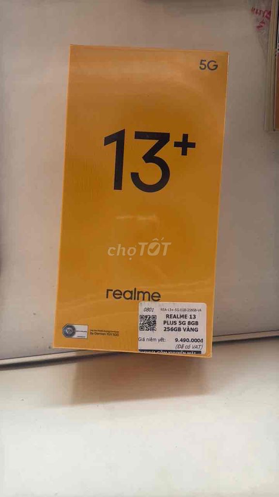 Realme 13+ 5G 256GB Vàng Nguyên seal. Mua bán Điện thoại tại Thị xã Tân Uyên Bình Dương được đăng bởi Nam Phương Misa hình 1