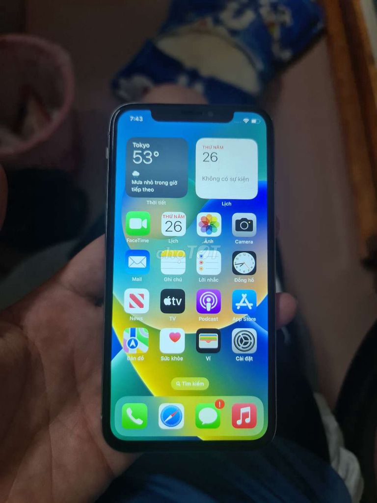 Apple iPhone X trắng 256g. Mua bán Điện thoại tại Quận Thanh Xuân Hà Nội được đăng bởi Tan hình 1