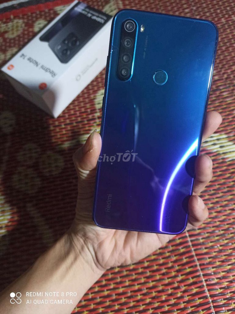 Redmi note 8 bản 4/64 chip snap 665