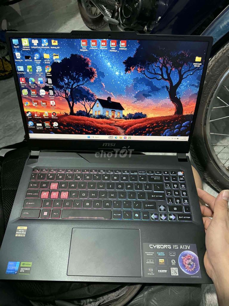 MSI Cyborg 15 A13VEK i7 16GB/512GB. Mua bán Laptop tại Thị xã Tân Uyên Bình Dương được đăng bởi Trần Quân hình 1