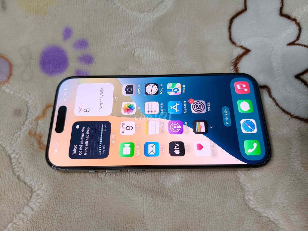 ip15pro quốc tế nguyên zin 99% ko vết sướt có gl. Mua bán Điện thoại tại Thành phố Mỹ Tho Tiền Giang được đăng bởi Qmobile hình 1