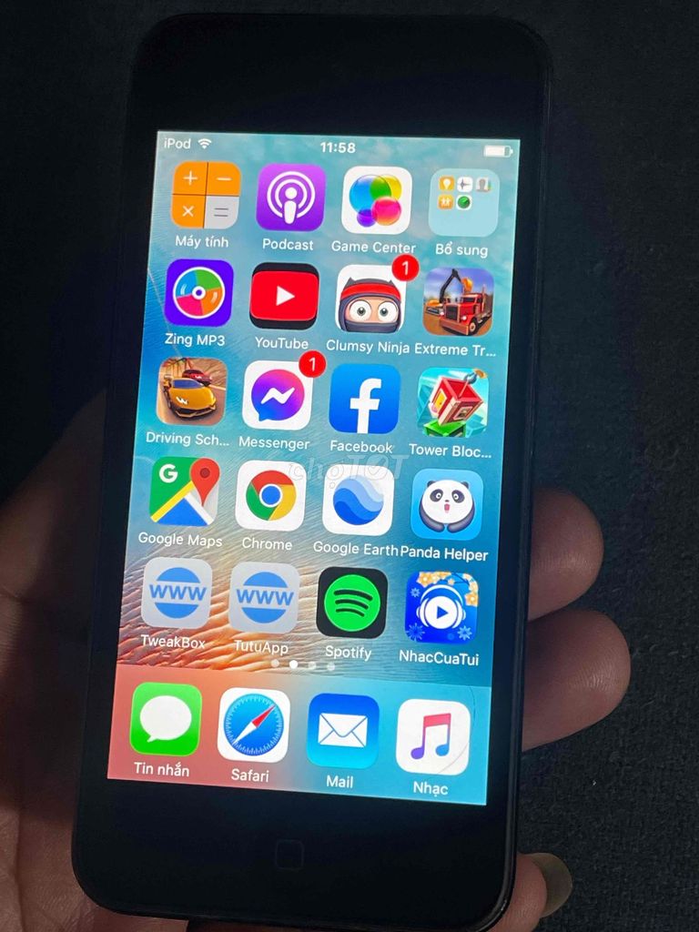 Máy nghe nhạc Apple iPod Touch 5th 64GB Đen. Mua bán Tivi, Âm thanh tại Quận 8 Tp Hồ Chí Minh được đăng bởi ngothanhdieungo hình 1