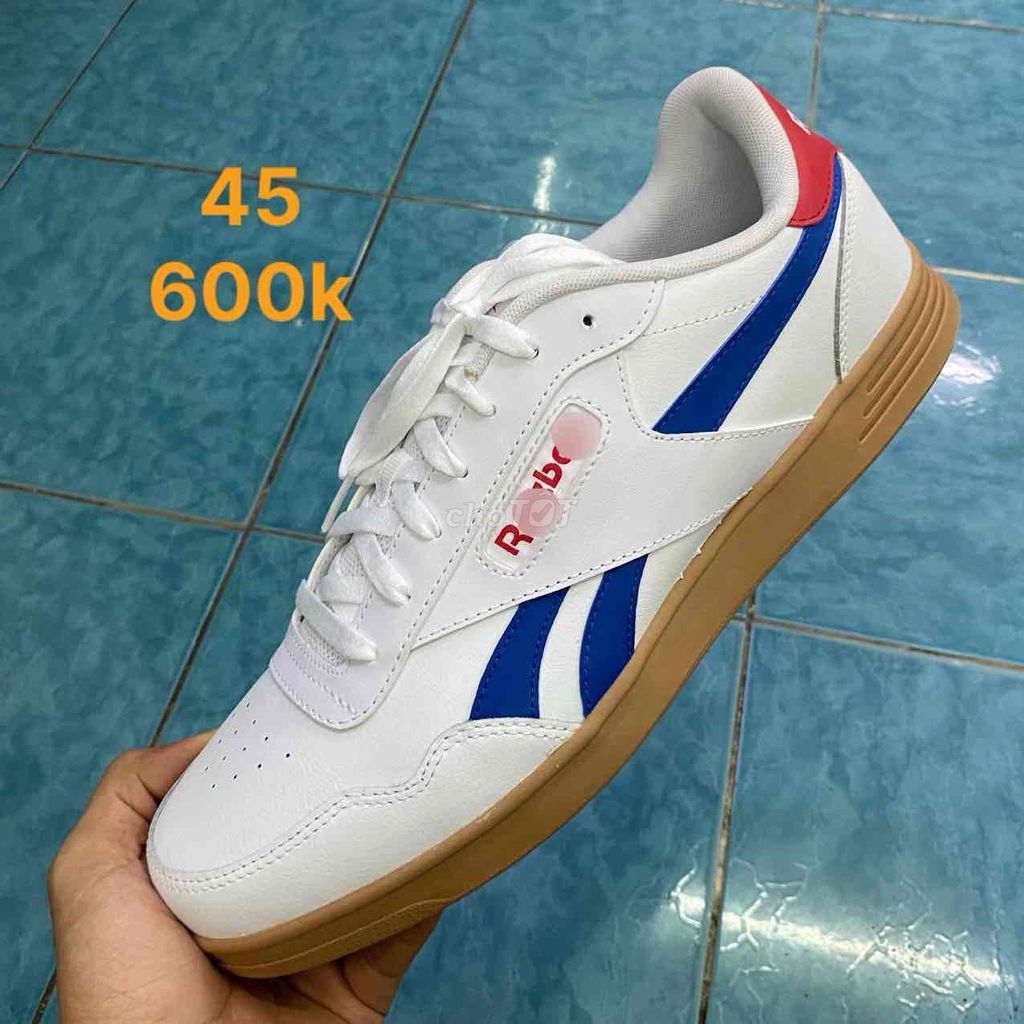 Giày thể thao Unisex size 45 Trắng Xanh Đỏ. Mua bán Giày dép tại Quận 10 Tp Hồ Chí Minh được đăng bởi Đỗ Văn Tuấn  hình 1
