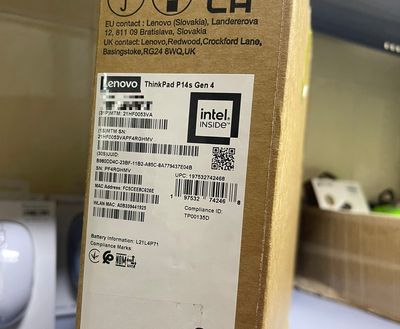 Lenovo ThinkPad P14s Gen 4 14″ i7-1360P/32GB/512GB