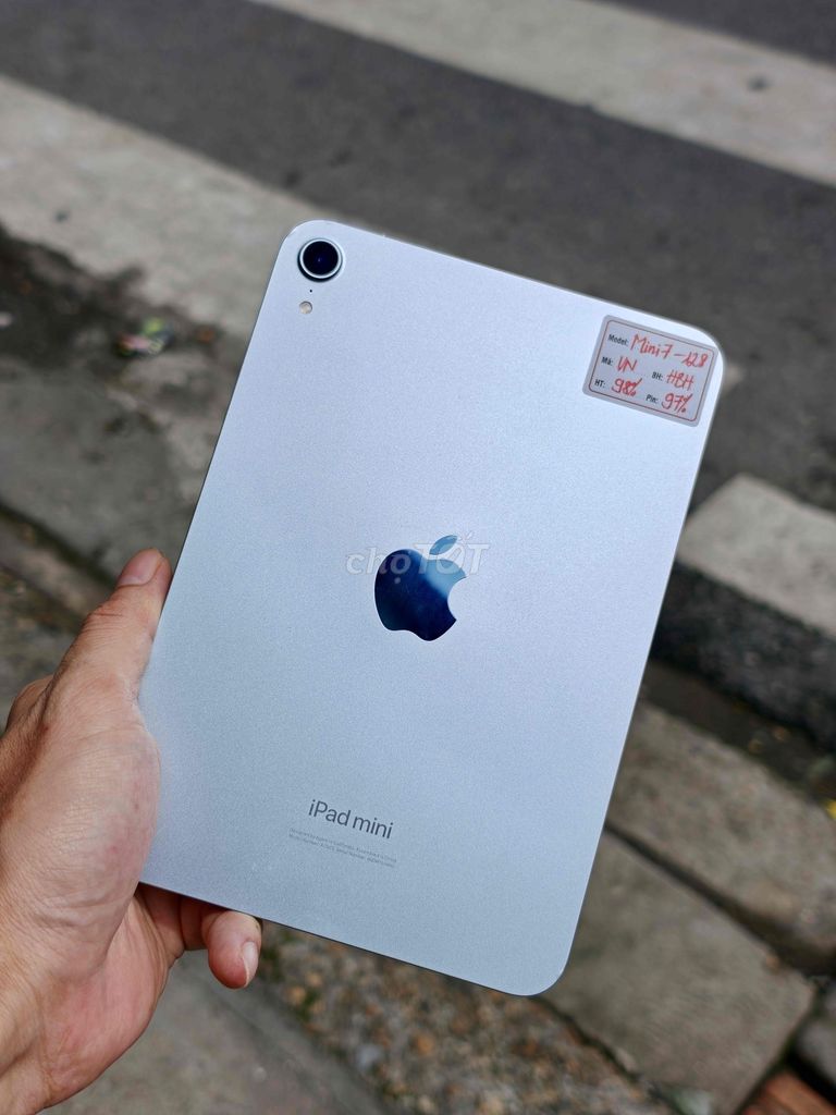 Apple iPad Mini 7 128GB Xanh Wifi Only VN P97%. Mua bán Máy tính bảng tại Quận Đống Đa Hà Nội được đăng bởi Quý Hoàng hình 1