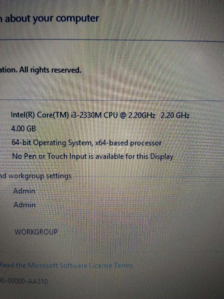 Toshiba T451/34DBD i3-2330M 4GB. Mua bán Laptop tại Huyện Đông Hưng Thái Bình được đăng bởi alizabes  hình 1