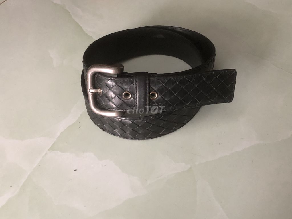 Nịt Da BOTTEGA VENETA (Italy) Bản 3.9cm!