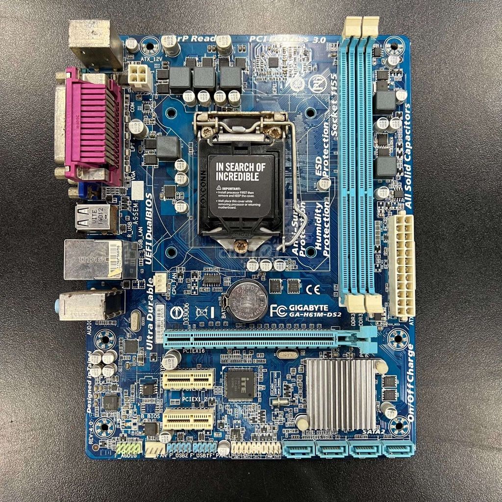 Main H61 Gigabyte + i3 2100 Zin Đẹp, Ship COD. Mua bán Linh kiện (RAM, Card...) tại Thành phố Nha Trang Khánh Hòa được đăng bởi Trung Lê hình 1
