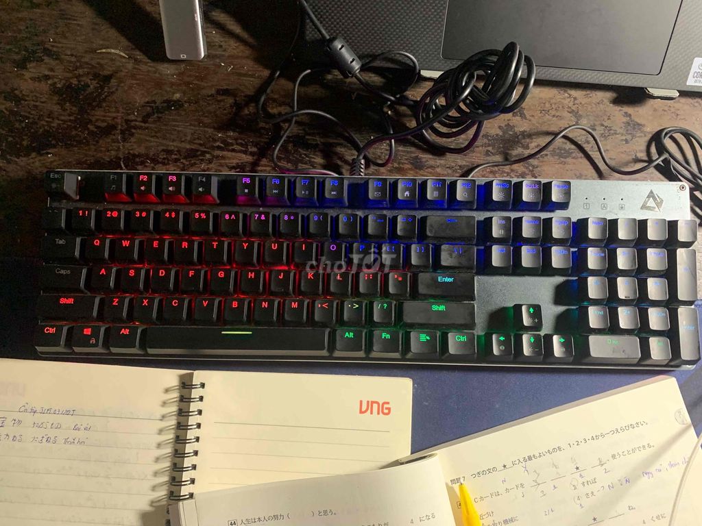 Bàn phím cơ Aukey KM G12 - Blue Switch