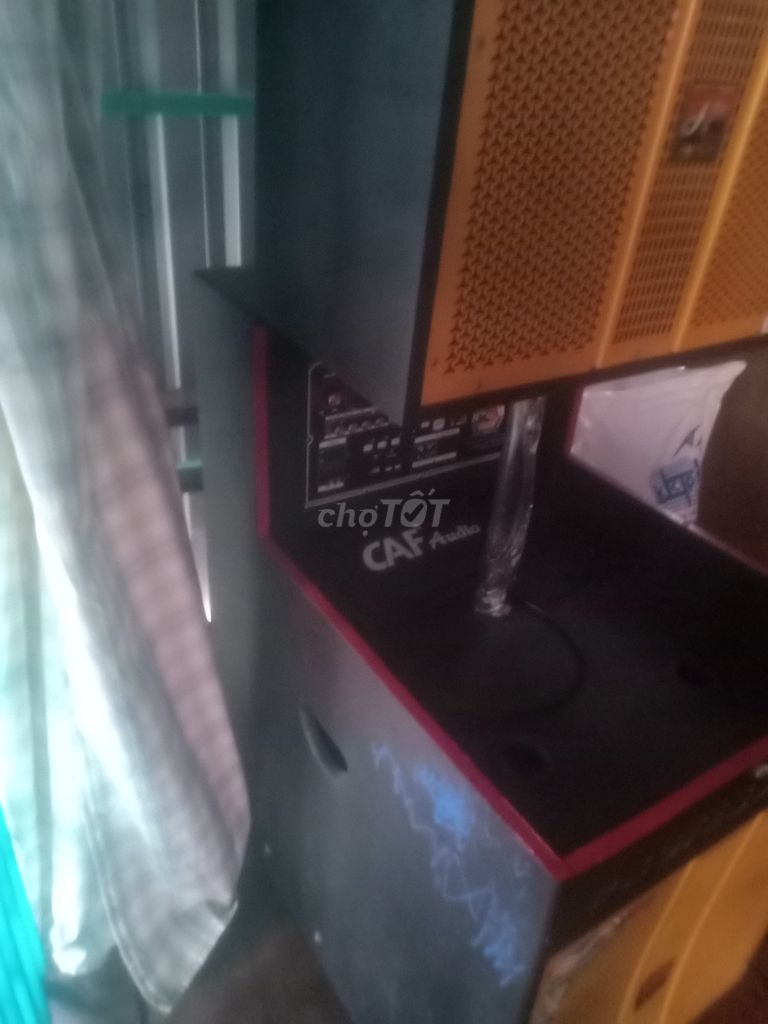 Loa kéo CAF Audio Đen, Vàng. Mua bán Tivi, Âm thanh tại Huyện Phú Tân An Giang được đăng bởi Thien Phan thi hình 1