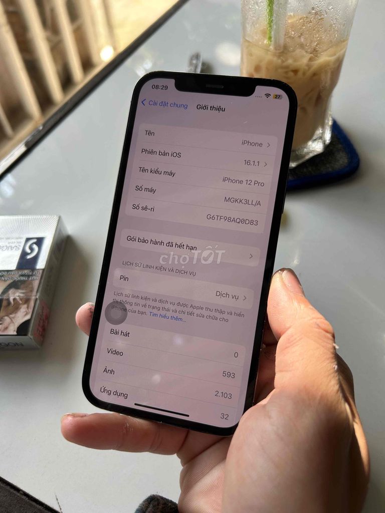 Apple iPhone 12 Pro Xanh. Mua bán Điện thoại tại Quận Cái Răng Cần Thơ được đăng bởi hoàng nhật hình 1