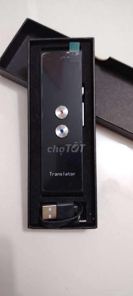 Máy phiên dịch Giọng nói và micro thu âm cài áo. Mua bán Tivi, Âm thanh tại Huyện Tánh Linh Bình Thuận được đăng bởi Anna Le hình 1