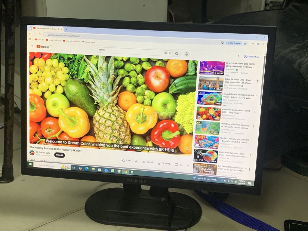 Màn hình máy tính Visionvue  22 inch kết nối  HDMI. Mua bán Phụ kiện (Màn hình, Chuột...) tại Thành phố Thủ Đức Tp Hồ Chí Minh được đăng bởi KennyK hình 1