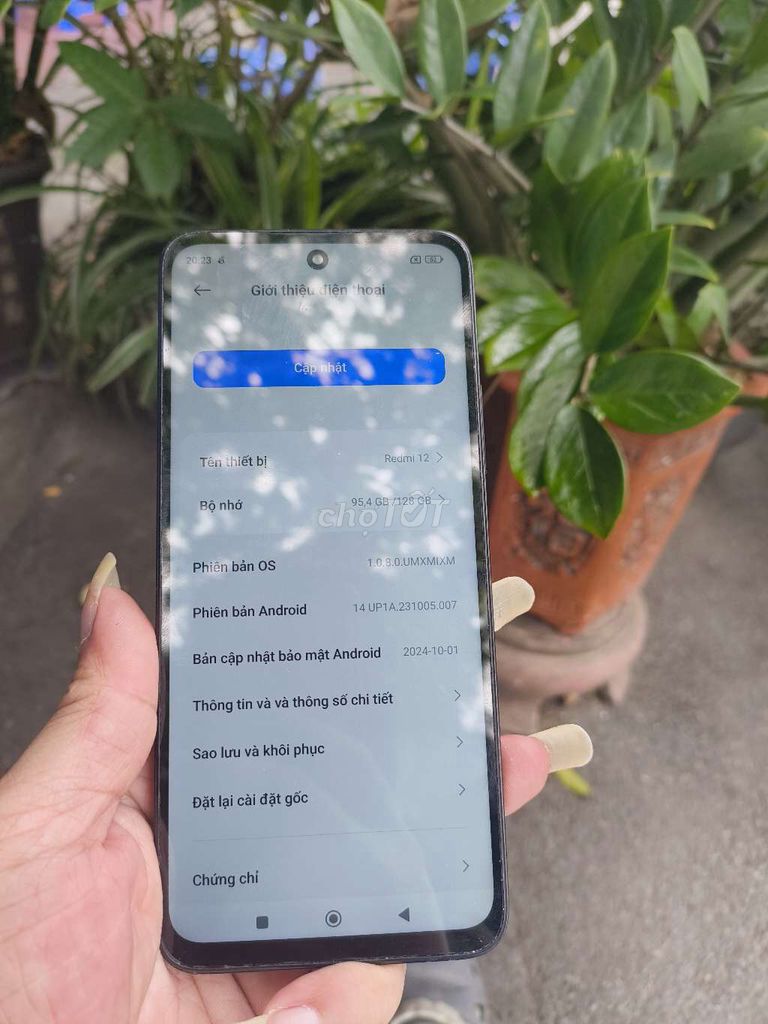 Xiaomi Redmi 12 128GB Đen. Mua bán Điện thoại tại Quận Hoàng Mai Hà Nội được đăng bởi Bông Bông hình 1