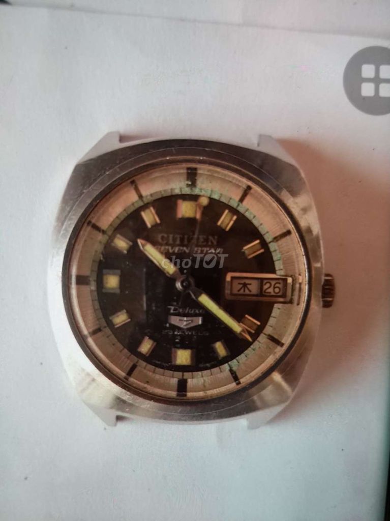 Đồng hồ Citizen Seven Star Nam Kim loại. Mua bán Đồng hồ tại Huyện Cần Giuộc Long An được đăng bởi Thanh hình 1