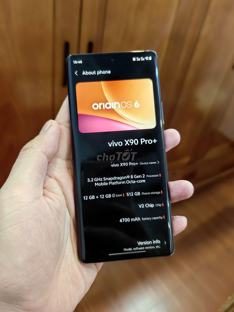 Vivo X90 Pro Plus 12GB/512GB Đỏ. Mua bán Điện thoại tại Thành phố Thanh Hóa Thanh Hóa được đăng bởi Hoàng Duy Tùng hình 1