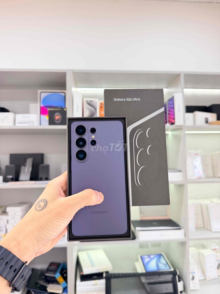 Samsung S26 Ultra 256GB Tím Việt Nam 99% mới. Mua bán Điện thoại tại Thành phố Thủ Đức Tp Hồ Chí Minh được đăng bởi Anh  hình 1