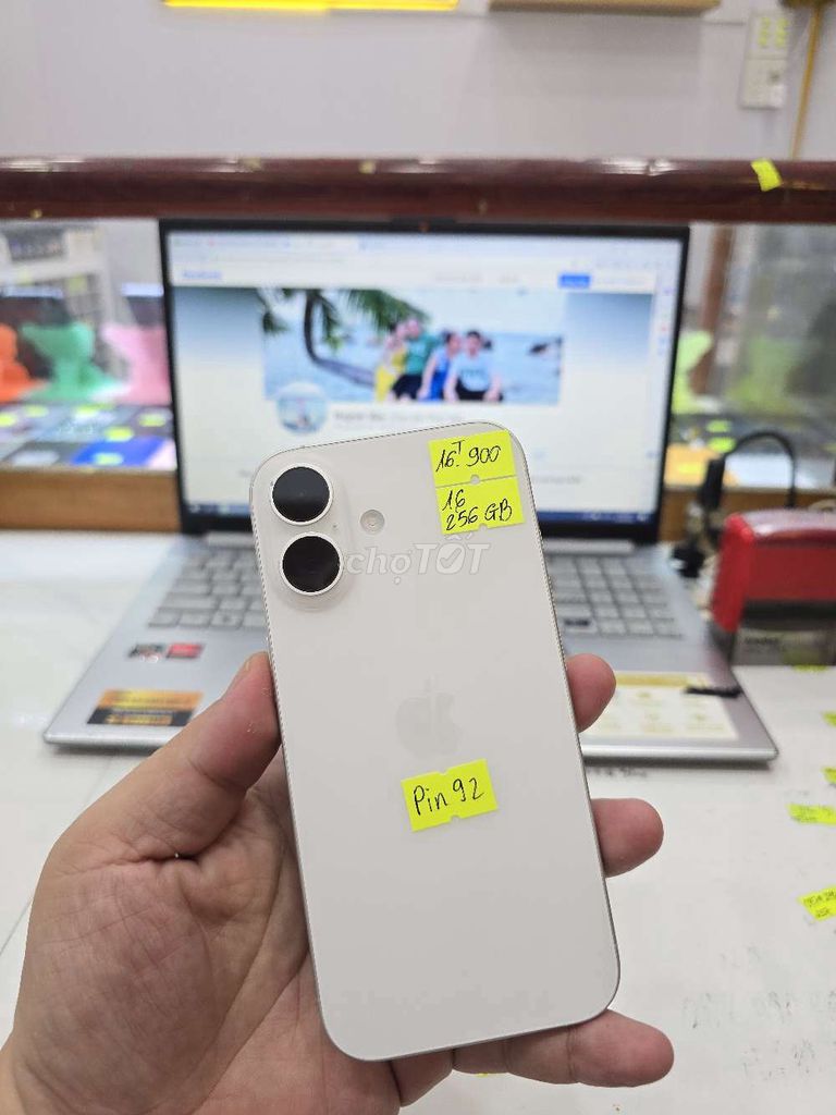 Iphone 16 256GB - Có Ổ Sim. Mua bán Điện thoại tại Thành phố Long Xuyên An Giang được đăng bởi Facebook Cầm Đồ Thúy Vân hình 1