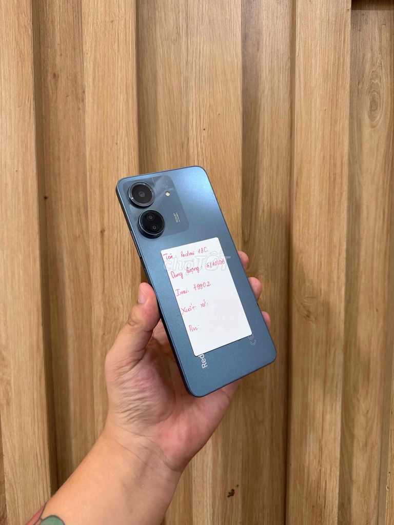 Xiaomi Redmi 13C 6GB/128GB Xám. Mua bán Điện thoại tại Quận Đống Đa Hà Nội được đăng bởi  HT Mobie Trả góp nợ xáu bao duyệt hình 1