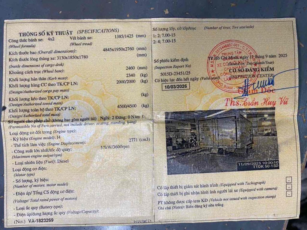 lSuzu 2003 thùng kín  xe rút ham cầu. Mua bán Xe tải, xe ben tại Thành phố Thủ Đức Tp Hồ Chí Minh được đăng bởi  Nguyen Vy hình 10