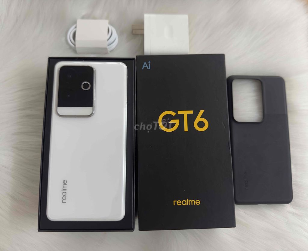 Realme GT 6 16Gam 512GB pin 5800 sạc 120w. Mua bán Điện thoại tại Quận Ninh Kiều Cần Thơ được đăng bởi ĐIỆN THOẠI GIÁ TỐT UY TÍN  hình 1