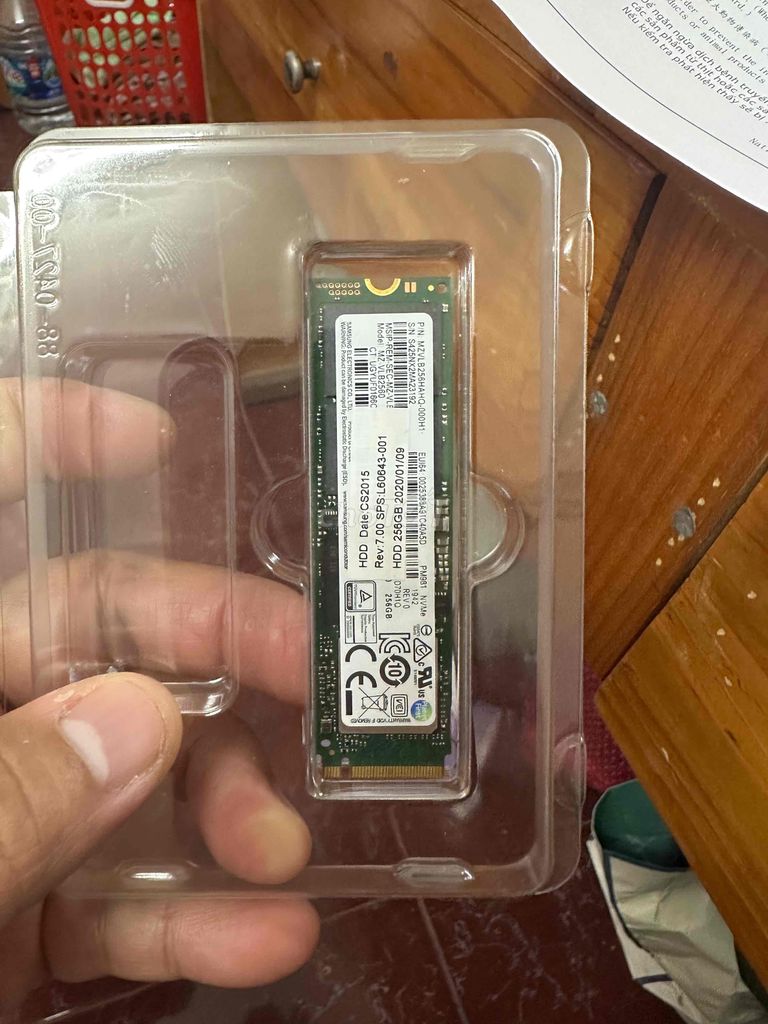 SSD mvne 256gb samsung zin đẹp