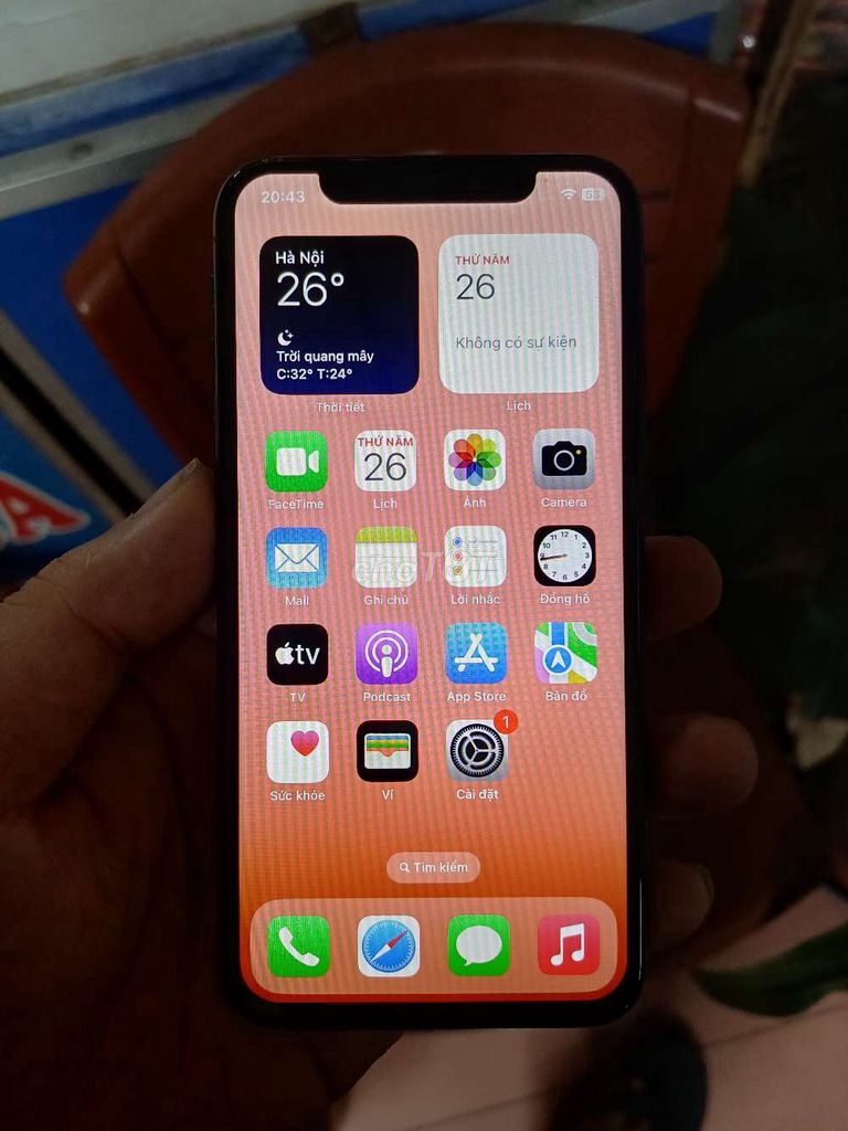 iPhone Xs 64GB Đen. Mua bán Điện thoại tại Thành phố Nam Định Nam Định được đăng bởi Thắng Nguyễn hình 1