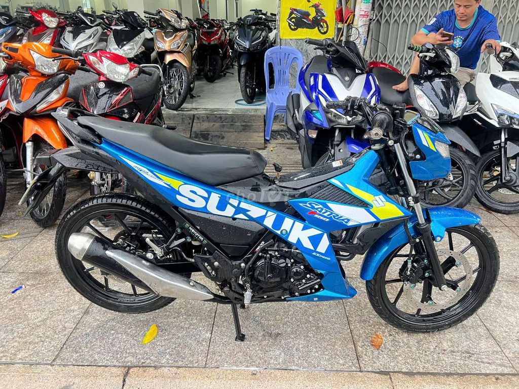 Suzuki Satria 2019 mới 90% Bstp chính chủ. Mua bán Xe máy tại Quận Tân Phú Tp Hồ Chí Minh được đăng bởi Tuanduy hình 3