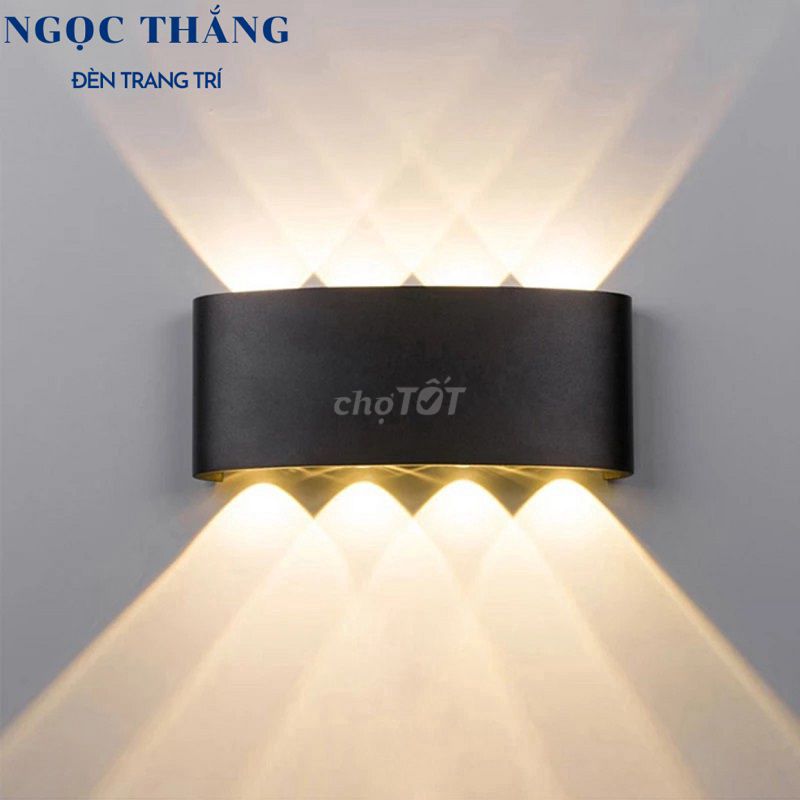 Đèn 8 Tia treo tường ngoài trời VNT624 Ngọc Thắng