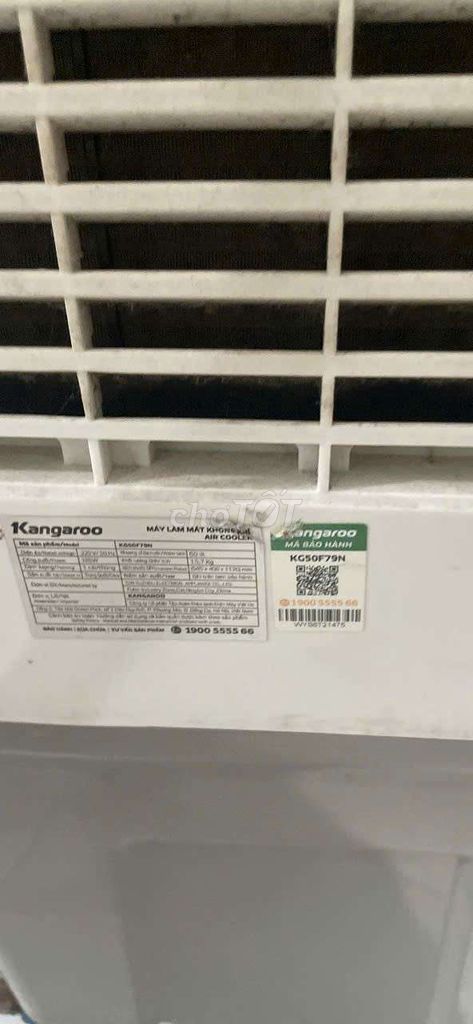 Quạt hơi nước Kangaroo  Trắng xám Đã sử dụng. Mua bán Quạt tại Huyện Gò Dầu Tây Ninh được đăng bởi ngọc hình 1