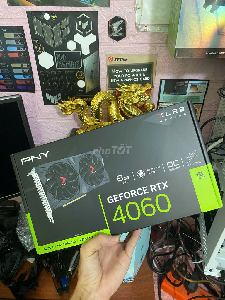 RTX4060 OC Overclocked bh 2027 New giá 7tr