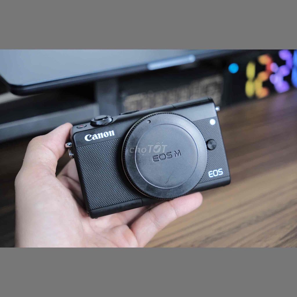 Máy ảnh Canon M100 Đen kèm lens kit. Mua bán Máy ảnh, Máy quay tại Huyện Thống Nhất Đồng Nai được đăng bởi Babybun hình 1