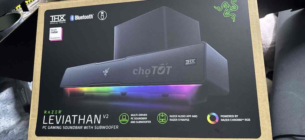 Loa soundbar Razer Leviathan V2. Mua bán Tivi, Âm thanh tại Thành phố Thủ Đức Tp Hồ Chí Minh được đăng bởi Lai Phúc hình 1