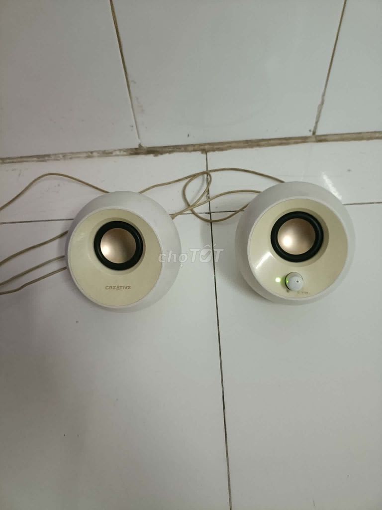 Loa máy tính Creative Pebble 2.0 Trắng Đã sử dụng. Mua bán Tivi, Âm thanh tại Huyện Hóc Môn Tp Hồ Chí Minh được đăng bởi Phúc Hậu hình 1
