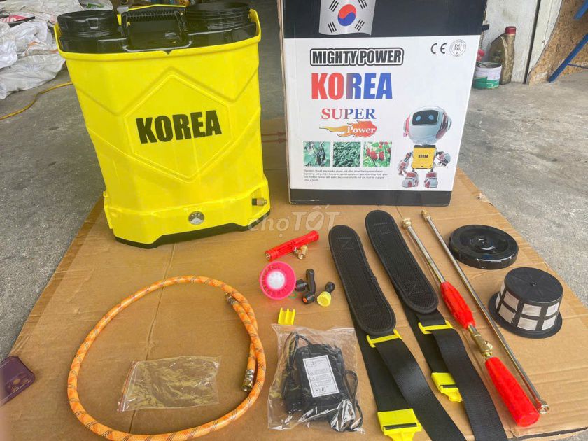 Bình phun thuốc trừ sâu KOREA SUPER 20L. Mua bán Đồ chuyên dụng, Giống nuôi trồng tại Quận Hà Đông Hà Nội được đăng bởi Điện Máy Lê Ngọc Phát hình 1
