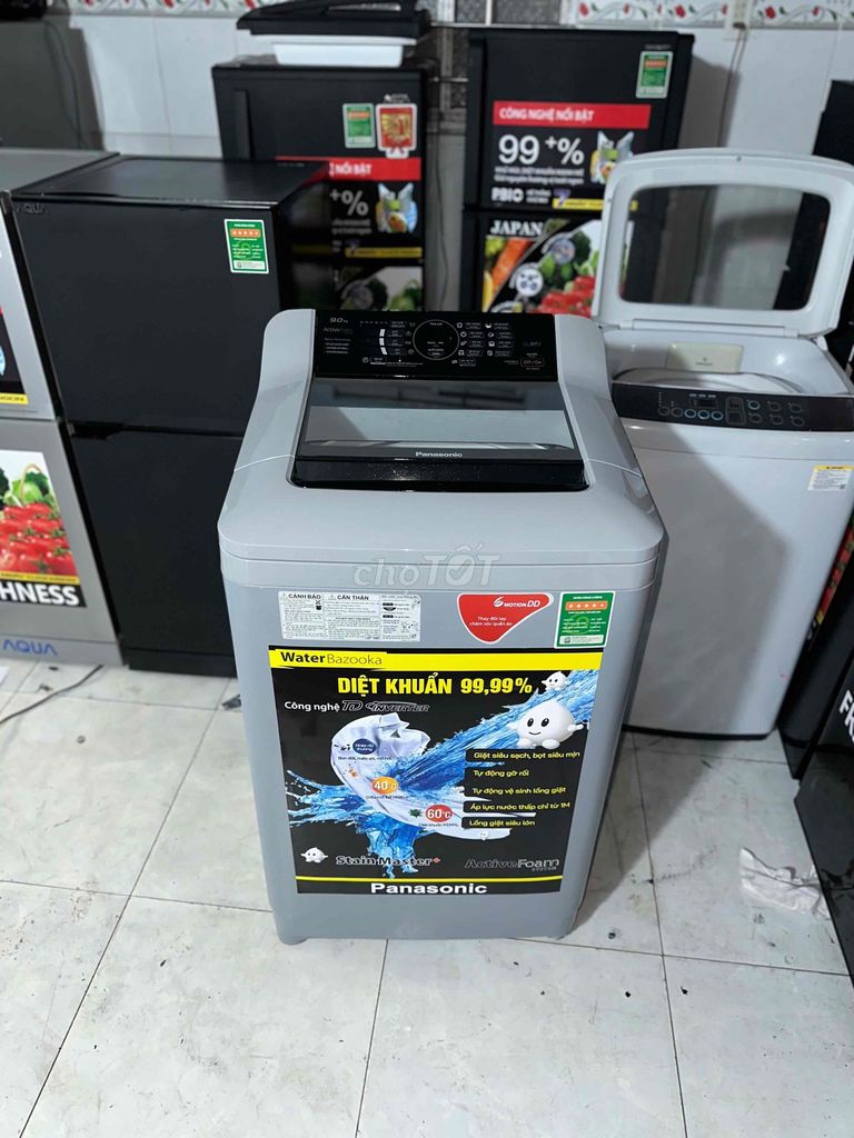 Máy giặt Panasonic 9.0kg bh3tháng bao ship lắp. Mua bán Máy giặt tại Quận Bình Tân Tp Hồ Chí Minh được đăng bởi Điện Lạnh Phúc Thịnh hình 1