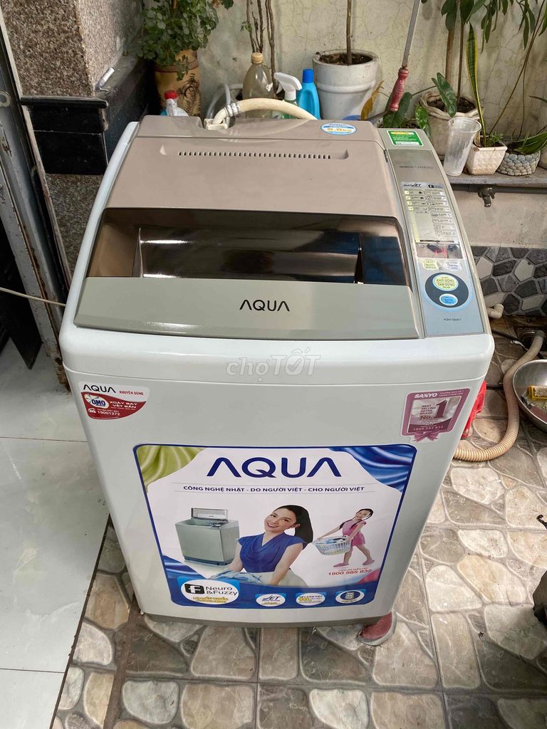 Bán Máy Giặt Sanyo Aqua 8kg9kg Máy móc nguyên Zin. Mua bán Máy giặt tại Quận Ninh Kiều Cần Thơ được đăng bởi Nguyễn Hưng hình 1