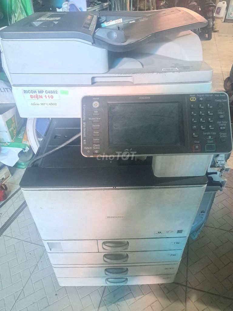 Thanh lý Máy photocopy Ricoh MPC 4502. Mua bán Đồ dùng văn phòng tại Thị xã Bến Cát Bình Dương được đăng bởi Thanh lý đồ cũ 052 hình 1