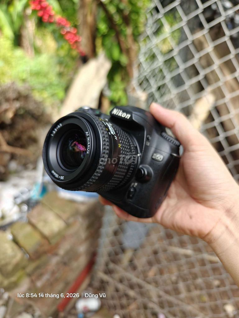 Máy ảnh Nikon D50 ống kính 35-70mm. Mua bán Máy ảnh, Máy quay tại Quận Hoàng Mai Hà Nội được đăng bởi Nguyễn Thanh Bình hình 1