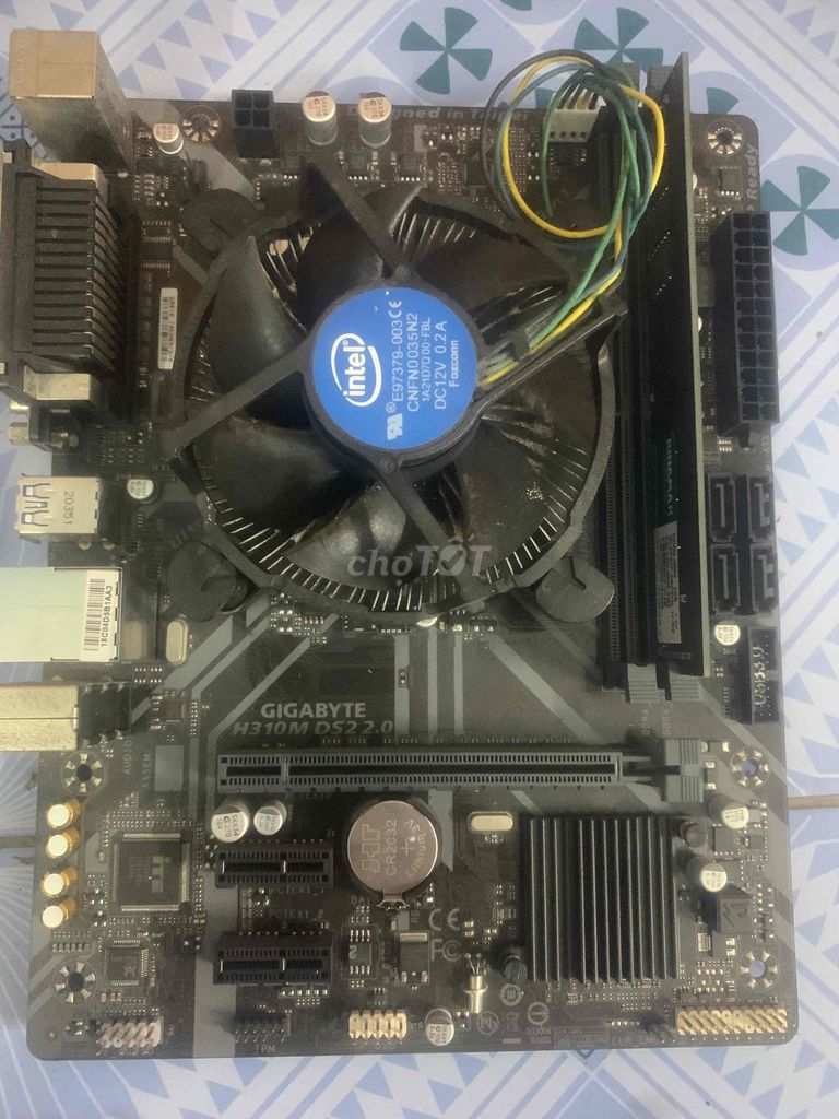 Combo Gigabyte H310M DS2 i5-9400. Mua bán Linh kiện (RAM, Card...) tại Thành phố Bắc Ninh Bắc Ninh được đăng bởi Vu Thanh Hai hình 1