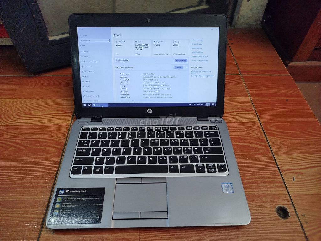 Laptop HP Elitebook 820 Core i5 vỏ nhôm, màn 12,5". Mua bán Laptop tại Quận Bắc Từ Liêm Hà Nội được đăng bởi Trần Hòa hình 1