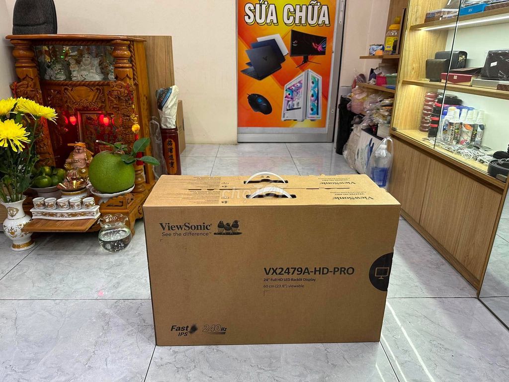 Màn hình ViewSonic 240hz Bh 3/2029 giá cực tốt @@. Mua bán Phụ kiện (Màn hình, Chuột...) tại Quận Bình Thạnh Tp Hồ Chí Minh được đăng bởi TOÀN MÀN HÌNH hình 1