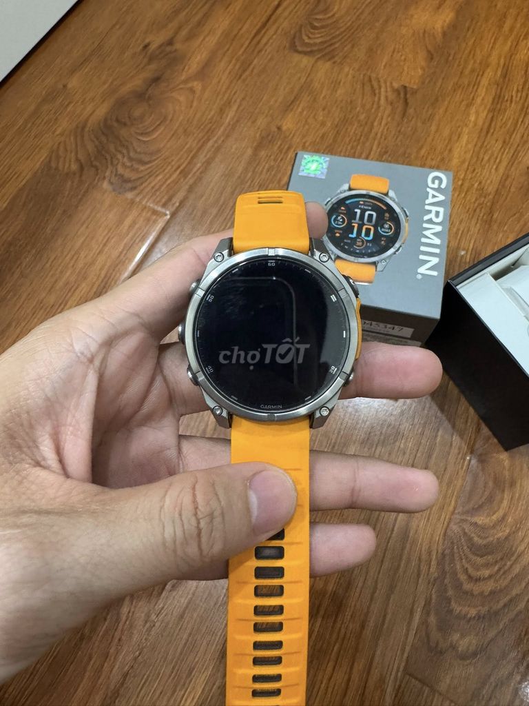 Garmin Fenix 8 Cam 47mm Đã qua sử dụng. Mua bán Thiết bị đeo thông minh tại Quận 1 Tp Hồ Chí Minh được đăng bởi Hội Đồ Điện Tử hình 1