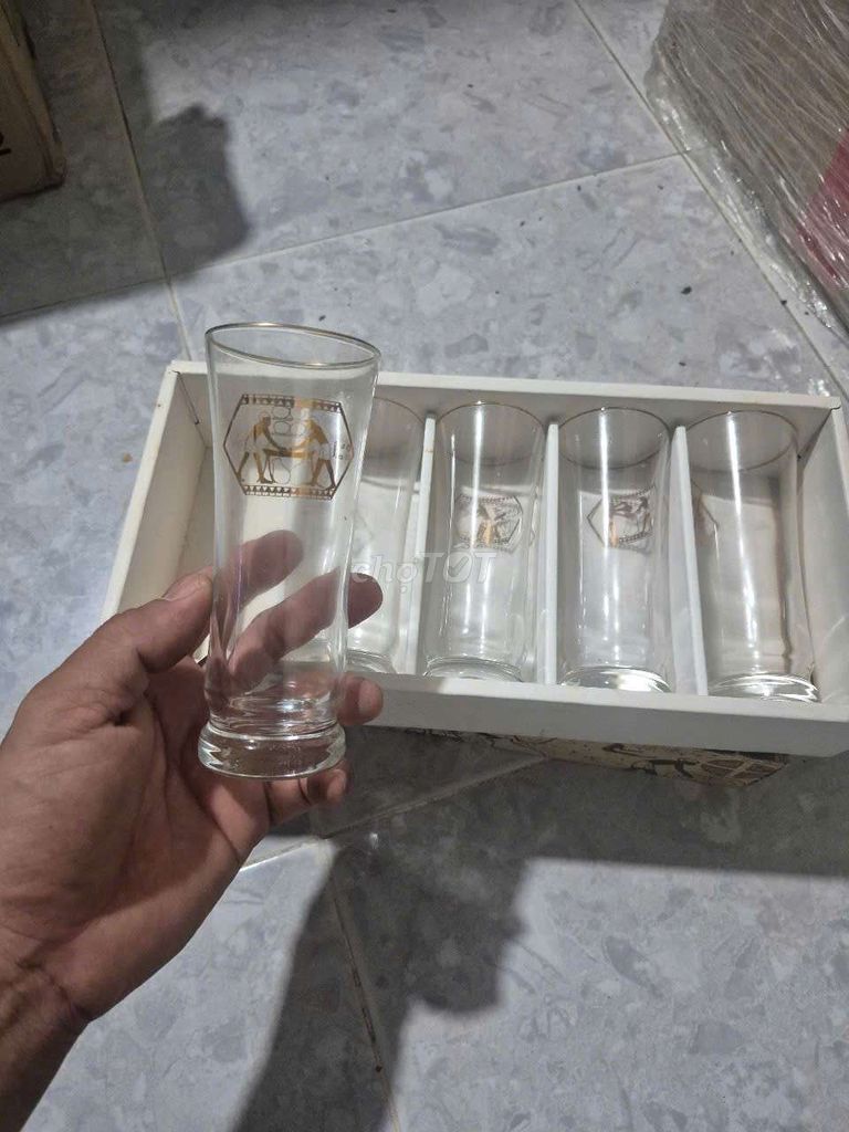 Bộ ly 5 cái ( có đế lót ly ). Mua bán Nội thất, đồ gia dụng khác tại Quận Ninh Kiều Cần Thơ được đăng bởi Thảo  hình 2