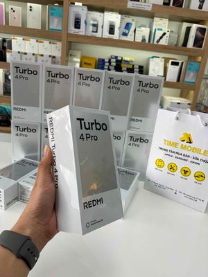 Redmi Turbo 4 Pro 5G - NewSeal Sẵn Hàng TimeMobile. Mua bán Điện thoại tại Thành phố Qui Nhơn Bình Định được đăng bởi Kiệt Đinh Time Mobile 